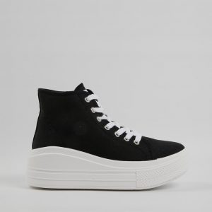 Zapatillas Plataforma B&W Negro 8531601