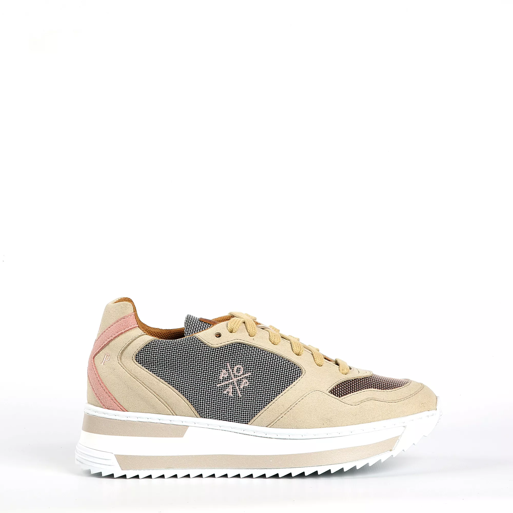 Deportivos POPA Almanzor Beige Multicolor