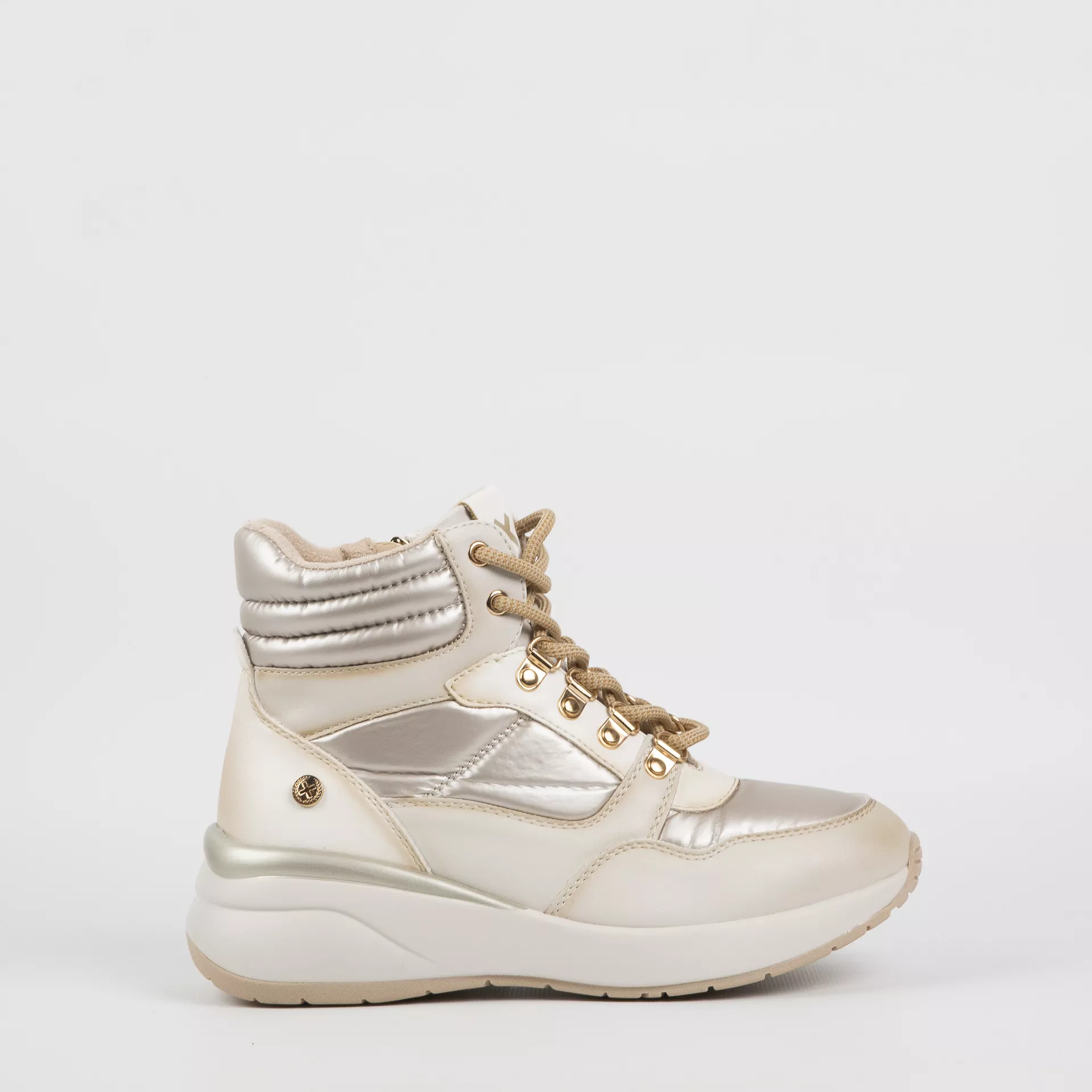 Deportivos XTi 142922 Botín Beige Oro