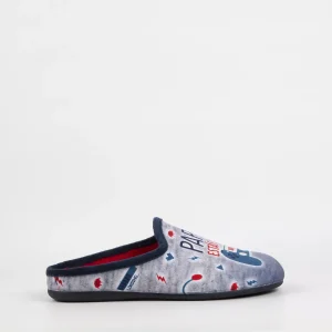 Zapatilla de Casa Cabrera 3631 Papá Gris