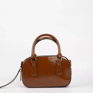 Bolso Hispanitas Charol Cuero
