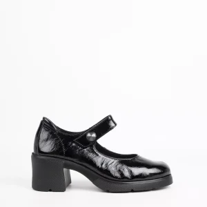 Zapato Confort 24Horas 26280 Charol Negro