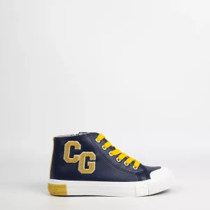 Zapatilla Kids Botín Coguitos 004 Azul Amarillo