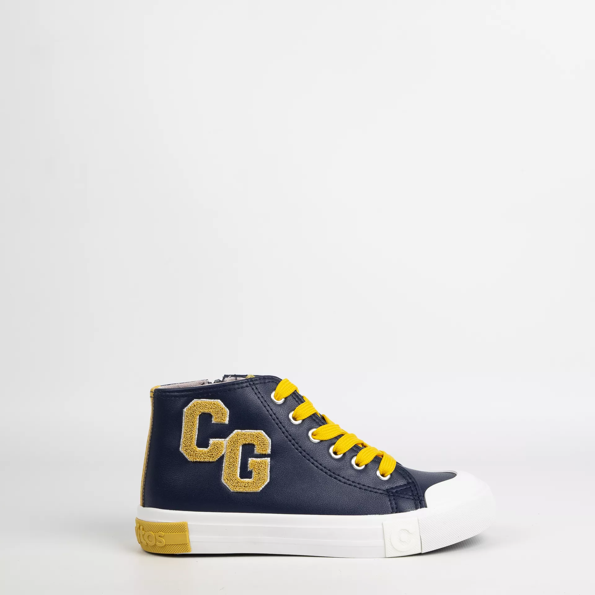 Zapatilla Kids Botín Coguitos 004 Azul Amarillo