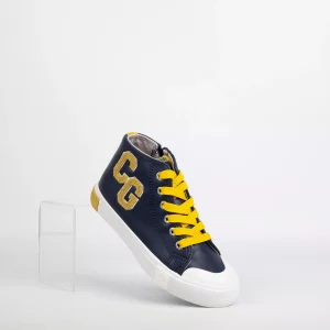 Zapatilla Kids Botín Coguitos 004 Azul Amarillo