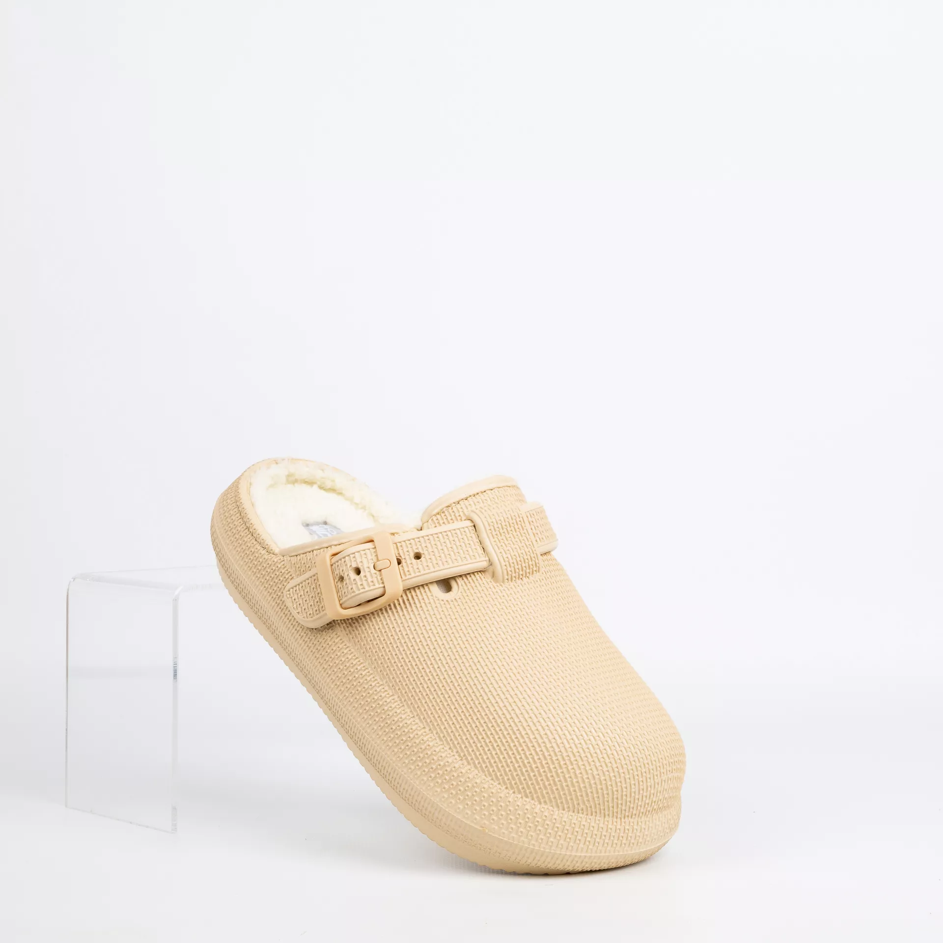Zapatilla de Casa Nicoboco 501W Estilo Crocs Amarillo - Imagen 2