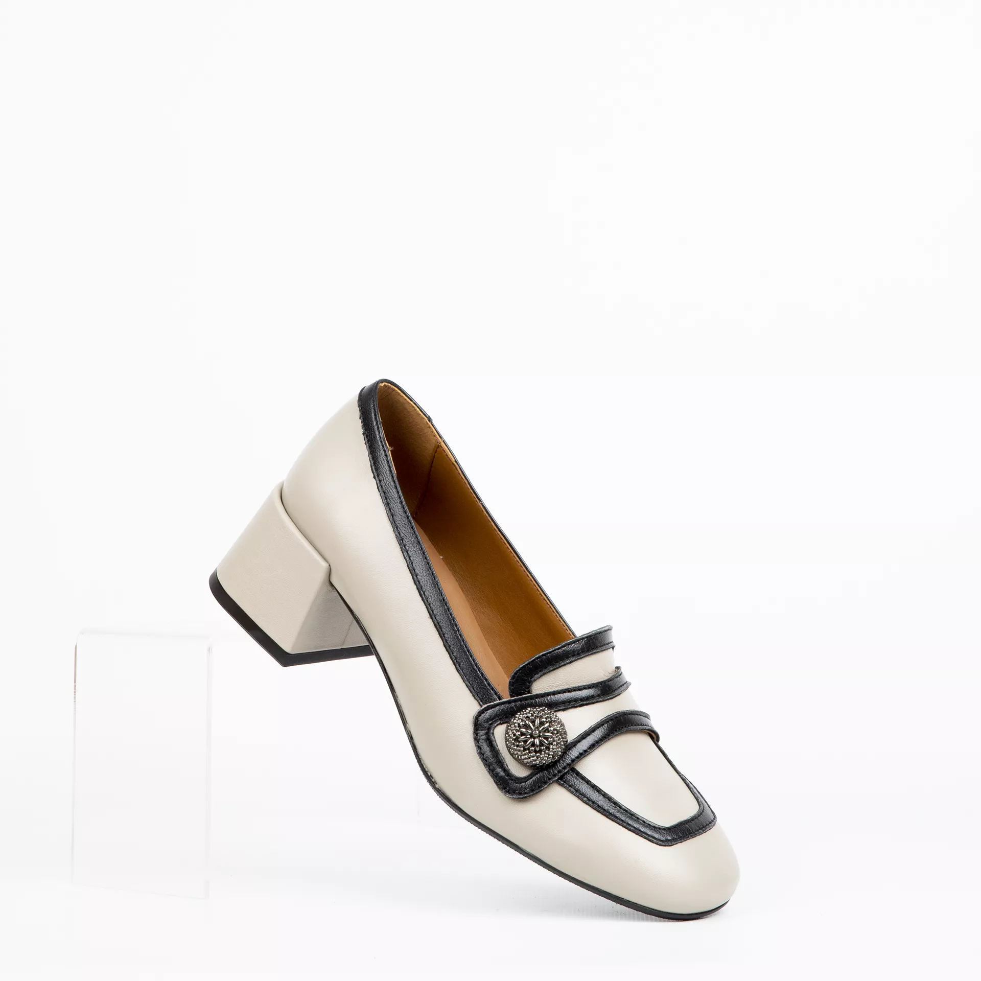 Mocasín Rosarida AGRE Beige - Imagen 2