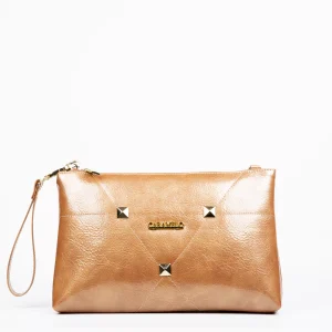 Bolso Caramelo 50765 Charol Nude