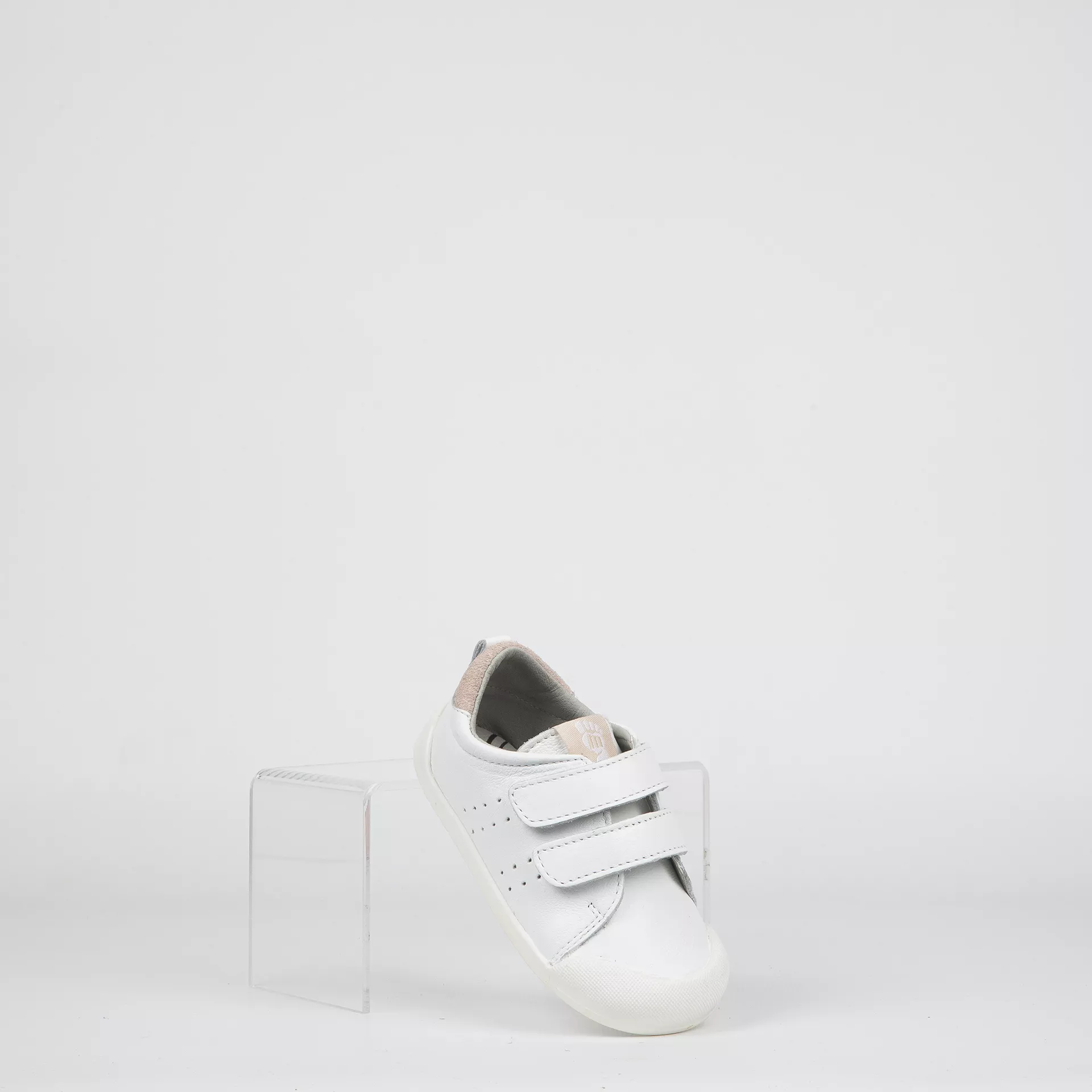Deportivo Kids Mustang Barefoot 001 Blanco Rosa - Imagen 2