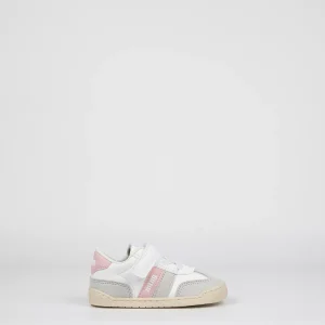 Deportivo Kids Mustang Barefoot 060 Blanco Rosa