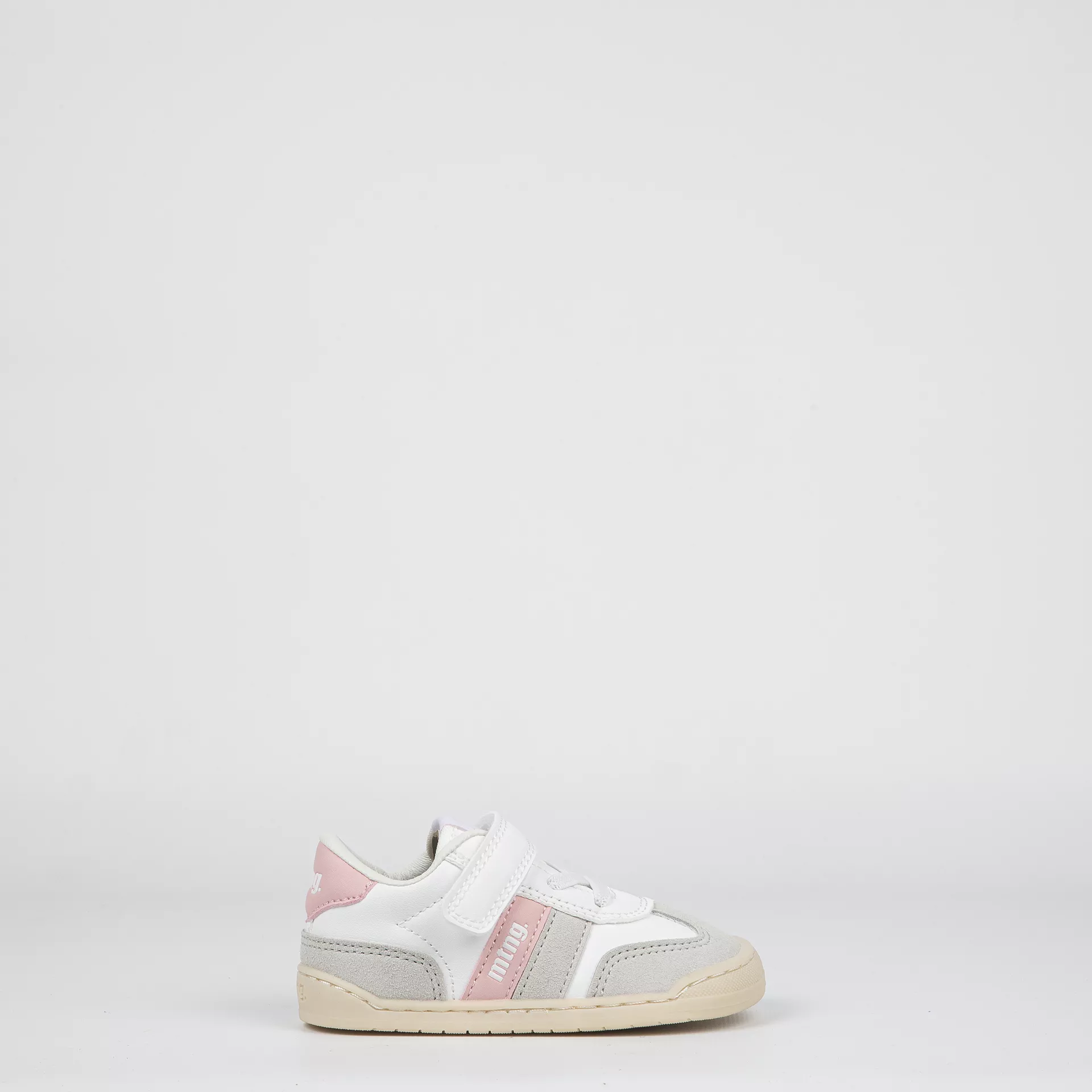 Deportivo Kids Mustang Barefoot 060 Blanco Rosa