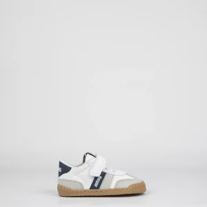 Deportivo Kids Mustang Barefoot 060 Blanco Marino