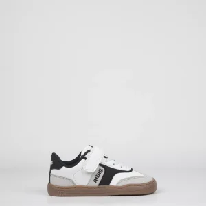 Deportivo Kids Mustang Barefoot 942 Blanco Marino