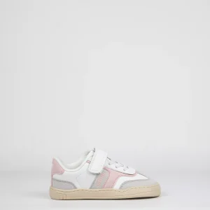 Deportivo Kids Mustang Barefoot 942 Blanco Rosa