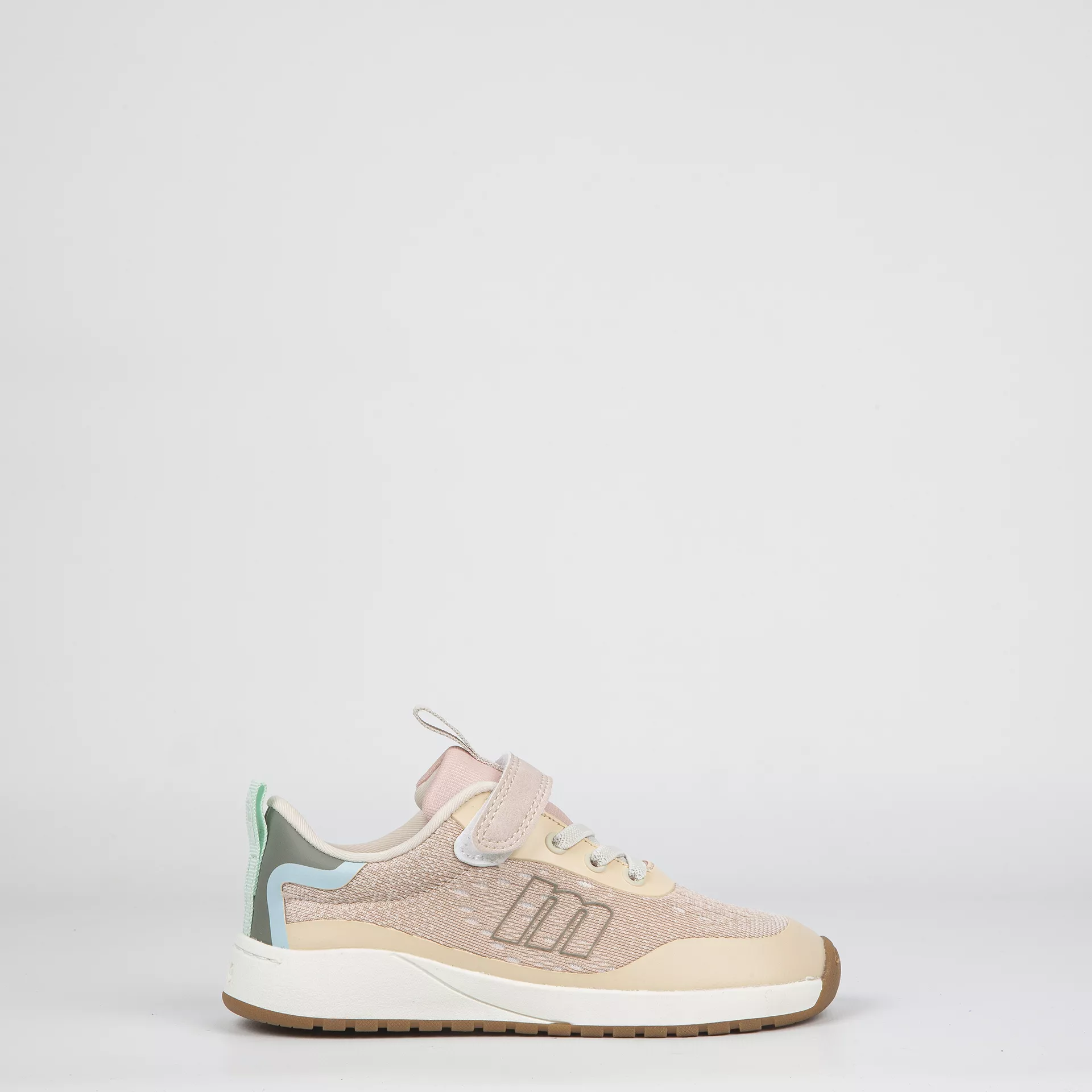 Deportivo Kids Mustang Barefoot 045 Beige Rosa