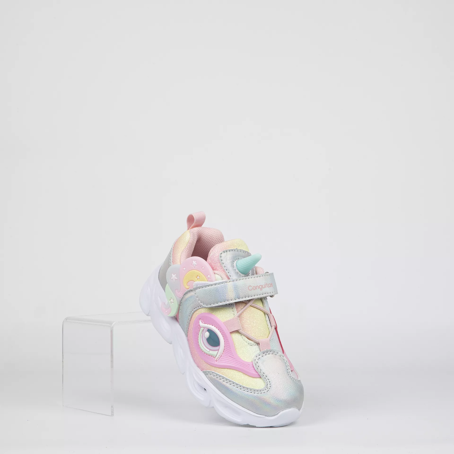 Zapatilla Kids Coguitos 002 Luces Unicornio - Imagen 2