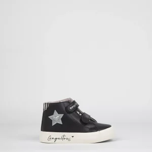 Zapatilla Kids Botín Coguitos 108 Estrella Negro