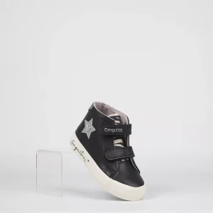 Zapatilla Kids Botín Coguitos 108 Estrella Negro