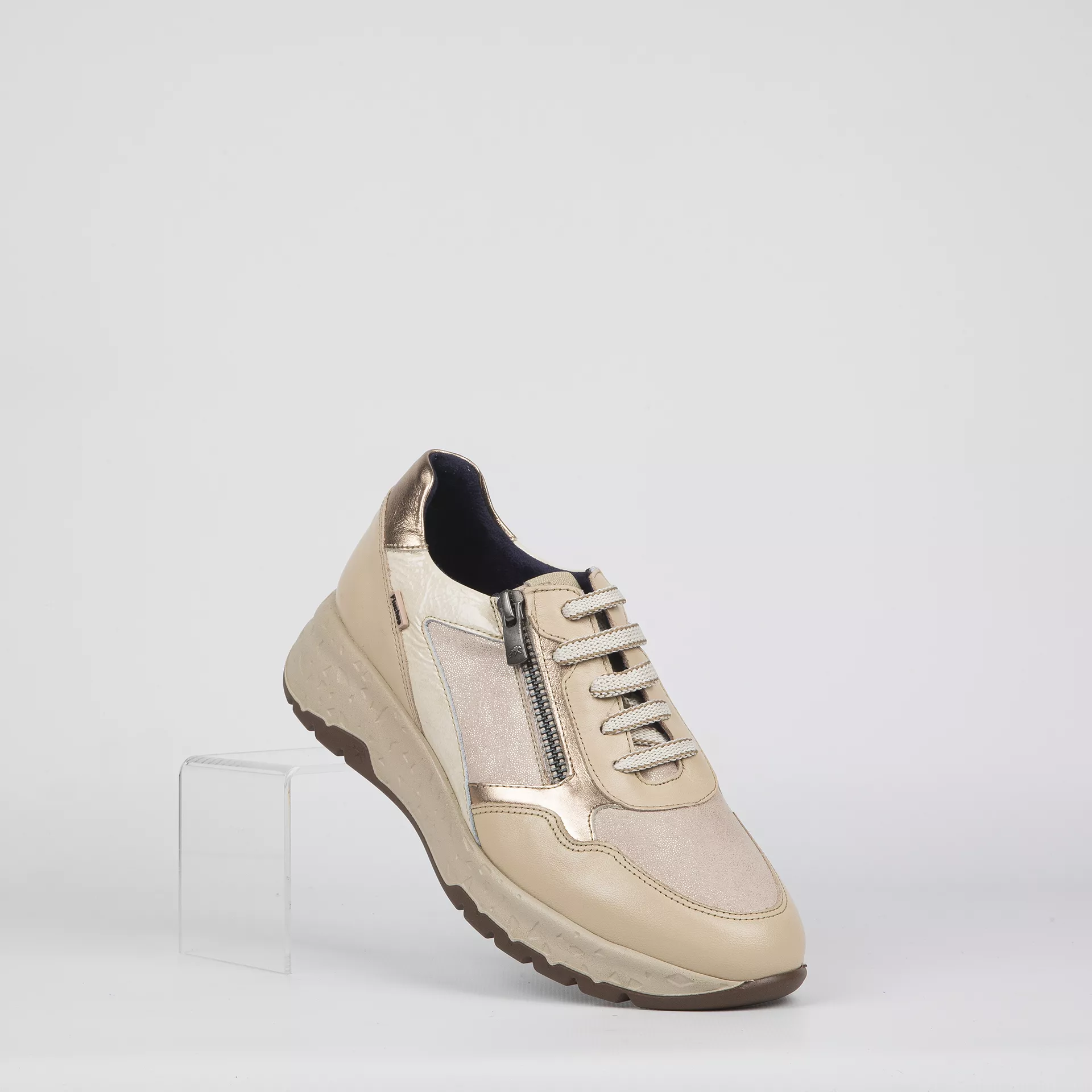 Deportivos Fluchos Confort 2308 Beige - Imagen 2