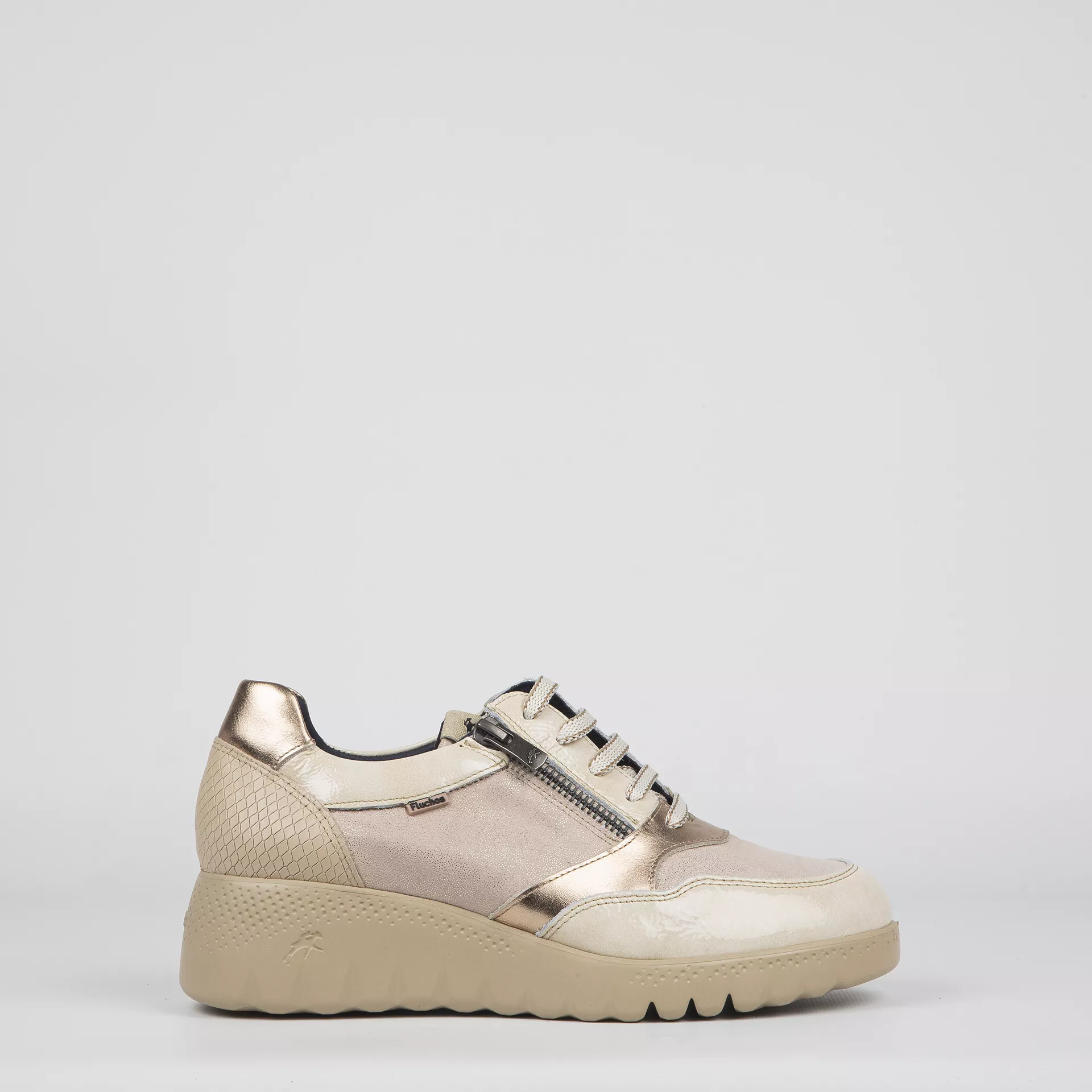 Deportivos Fluchos Confort 2348 Beige