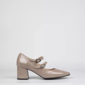 Zapato Tacón Medio Patricia Miller 6451 Beige