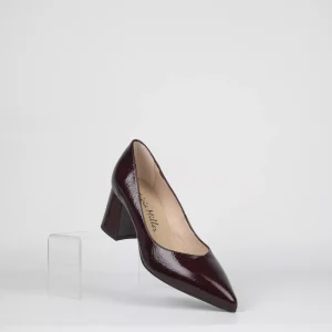 Zapato Salón Patricia Miller 5136 Charol Burdeos