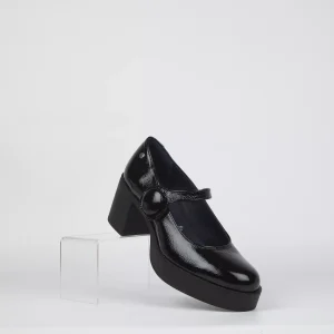 Zapato Tacón Confort Fluchos 588 Negro
