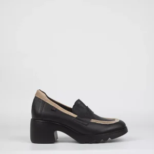 Zapato Tacón Confort Pepe Saenz 227 Negro
