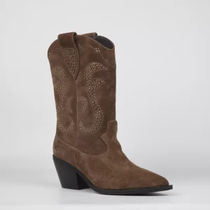 Bota Campera Noa Harmon 10069 Tachuelas Camel
