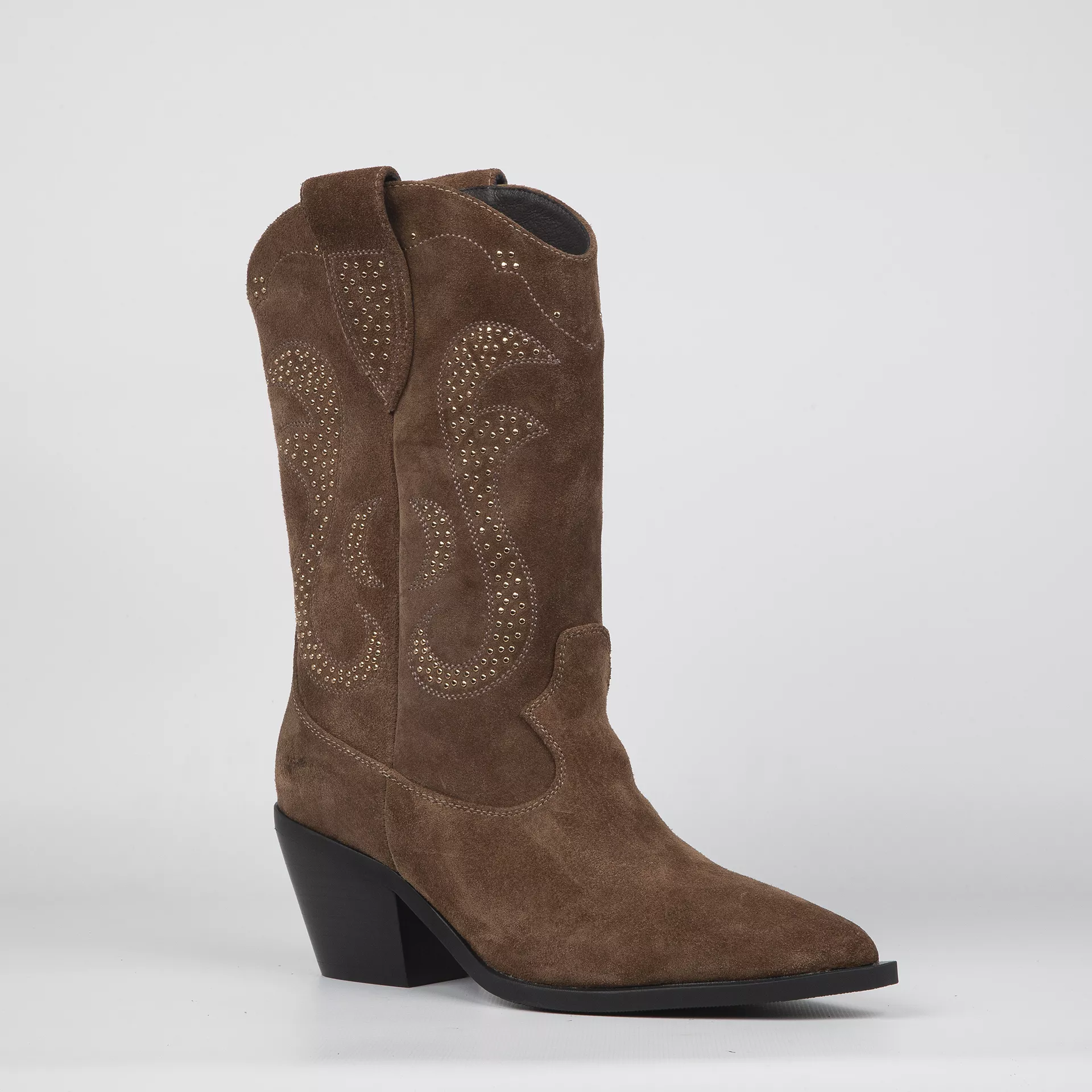 Bota Campera Noa Harmon 10069 Tachuelas Camel - Imagen 2