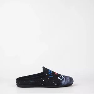 Zapatilla de Casa Hombre Cabrera 3655 Negro Space