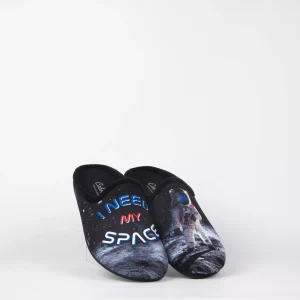 Zapatilla de Casa Hombre Cabrera 3655 Negro Space