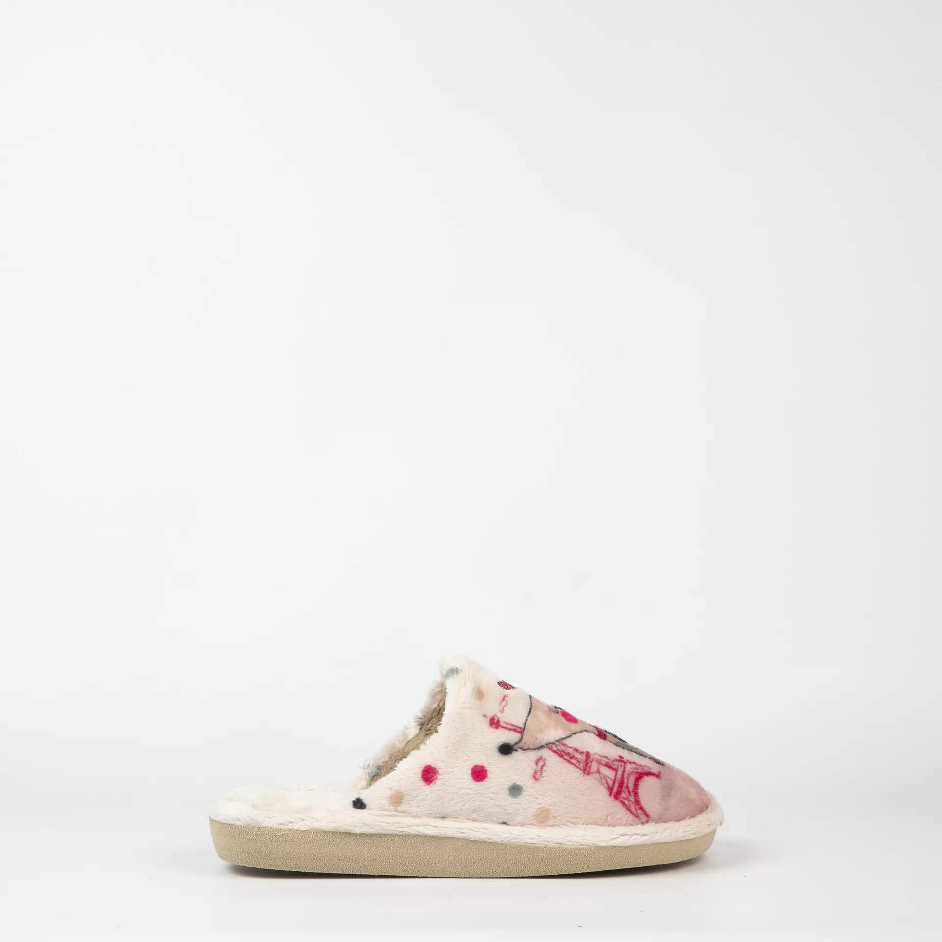 Zapatilla de Casa Cabrera 2483 Beige