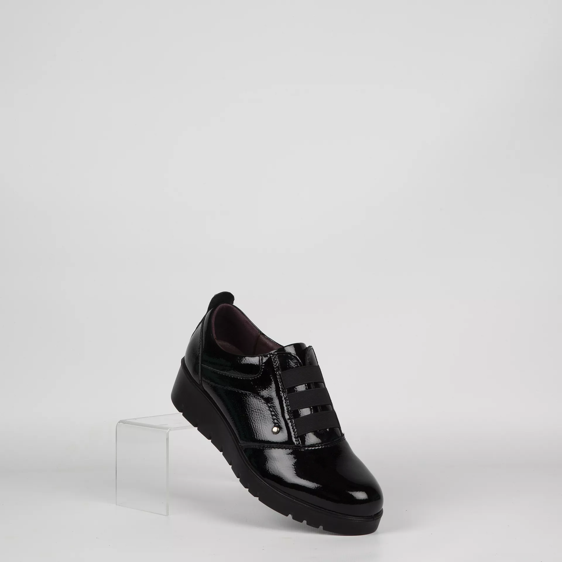Zapato The Happy Monk CARMINA Negro - Imagen 2
