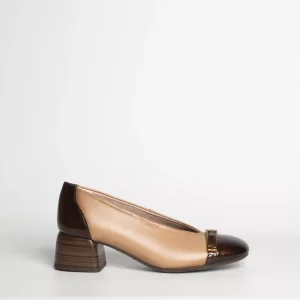 Zapato tacón HISPANITAS 12-264922-CA Camel