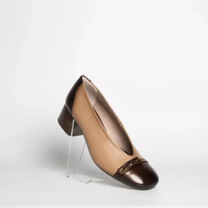 Zapato tacón HISPANITAS 12-264922-CA Camel